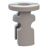 Essentra Components 27RSFK001 ອຸປະກອນຢືດລວມກັນ Snap-Together Rivet Sign Fastener Keeper, ສໍາລັບ 27RSFP001 Pin, .950 ຍາວ