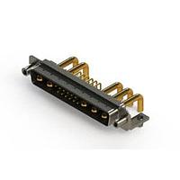 EDAC 629-17W5250-3T5 ຕູ້ຕິດຕໍ່ D-Sub ປະສົມມຸມຂວາ ຕູ້ຕິດຕໍ່ພະລັງງານ Combo D-Sub