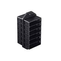 Hirose Electric PQ50WT-6U-FLJ ອຸປະກອນເສີມ ຕິດຕໍ່ພະລັງງານ/ສັນຍານ ການປະສົມລວມ ການເຊື່ອມຕໍ່ໃນແຖວ ກ່ອງແຜງ
