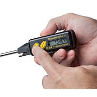 Thermoprobe TL1-R ເຄື່ອງວັດແທກອຸນຫະພູມ ລຳ ຕົ້ນແບບພົກພາທີ່ປອດໄພພາຍໃນຕົວເຄື່ອງ ສຳ ລັບຫ້ອງທົດລອງແລະພາກສະ ໜາມ (-40°C~204°C)