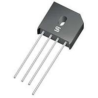 Taiwan Semiconductor KBU606G ບຣິຈ ເຣັກທິໄຟ 6A, 800V, ບຣິຈ ເຣັກທິໄຟ ມາດຕະຖານ
