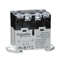 Schneider Electric Relays 725AXXSC3ML-12D ຣີເລຍພວງງານມາດຕະຖານ SPST-NO 30 A, ຕົວຕໍ່ສູດດວງສອງ