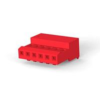 AMP Connectors - TE Connectivity 3-641190-6 ຮູງຮັບ Receptacle Housing REC 06P C/E 22AWG W/O TABS
