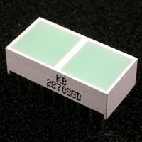 Kingbright KB2870SGD ແຖວແລະກຸ່ມແຖວ LED ສີຂຽວ 568nm 70mcd ແຖວແສງກະຈາຍ