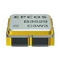 RF360 B39431B3743H110 ສ່ວນປະກອບ SAW 3 mm x 3 mm - 45 C ຫາ + 125 C 433.92 MHz 1.9 dB 6 V 50 Ohms SRD / ISM: 434 MHz