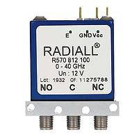 Radiall R570F33010 ສະຫນັບສະຫນູນ Coaxial Switches SPDT Ramses SMA 26.5GHz ລັດຊິ້ງ 28Vdc ຂາດບົດບໍ່ທີ່ມີບົດບໍ່ທົ່ວໄປ