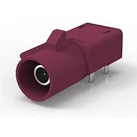 Raydiall Automotive R197.166.D28 ຕູ້ຕໍ່ຕ່າງ PCB ມຸມຂວາ ປັດແລະປະຕິບັດໂປໄຟລ໌ຕ່ຳ Fakra PCB header coding D