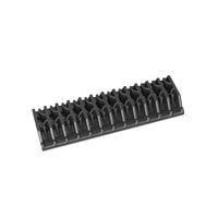Essentra Components OFSH2-24-2 ອຸປະກອນຕິດຕັ້ງສາຍແລະເຄື່ອງສະຫຼຸບ Fiber Splice Holdr,WO/Adh Pad,Blk
