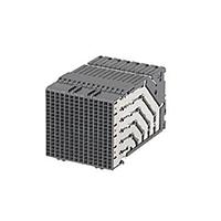 Molex 173092-1024 ຕູ້ການເຊື່ອມຕໍ່ຄວາມໄວສູງ / ມົດູນາລ໌ Impact zX2 6Pair RA DCrdRec Unguid 14Col