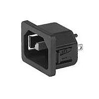 Schurter 6102.5230 ປາກເຂົ້າ Inlets Inlet Class II ບໍ່ມີ Gnd Snap-in