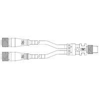 Molex 1200680330 ເສັ້ນສາຍເຊນເຊີ / ເສັ້ນສາຍອັກຊັວເຕີ MIC IN-LINE SPLITTER 1M SERIES