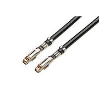 Molex 217490-1224 ສາຍນໍາສົ່ງທີ່ຖືກບັນທຶກລ່ວງໜ້າ 300mm ຍາວ, 22 AWG, ສີດໍ