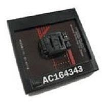 Microchip Technology AC164343 ໂມດູນເຊັກເຕີ MPLAB PM3 SKT Module ສໍາລັບ 64L QFN (9x9mm)