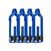 Jonard Tools CR-210/4 ລໍເລີລູບສອງທາງສໍາລັບສາຍສໍາລັບສາຍທີ່ມີຂະໜາດຮອບ 1" (ຊຸດ 4 ອັນ)