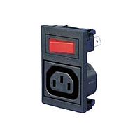 Bulgin BZV47/Z0000/02 ໂມດູນເຂົ້າພະລັງ AC Polysnap Power Inlet Module