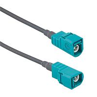 Amphenol RF 095-820-244M100 ການປະກອບສາຍ RF FAKRA ປົກກະຕິ Jack ໄປ FAKRA ປົກກະຕິ Jack TFC302LL 1 ແມັດ