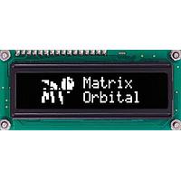 Matrix Orbital OK162-12-OW ຈໍ OLED 16 X 2 ສີຂາວ ມາດຕະຖານ