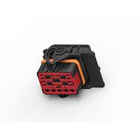 AMP Connectors - TE Connectivity 9-2208801-9 ກອງປົກ 53POS MIXED REC HSG ASSY SEALED