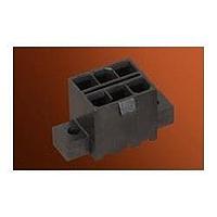 Molex 15-97-7044 Shrouded MINI-FIT TPA 4CKT DR VRT HDR W/MNT FLNG Au