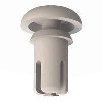 Essentra Components 27SR2400375 ສແນບ ຣິເວດ Snap Rivet, .248-.252 ຮອນ, .187-.250 ຄວາມຫນາຂອງແຜ່ນ