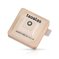 Taoglas SDDCP.5900.25.10.A.08 ແນວຮັບສະສົມ Passive Antenna SDDCP.5900.25.10.A.08 - SDARS ແລະ C-V2X Stacked Patch Antenna