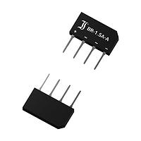 Diotec Semiconductor GBS4K ສະຕຣິບສະກິດເຟສດຽວ, ເຟສດຽວ, GBS_SIL-1.5-2.3, 800V, 4A, 150C