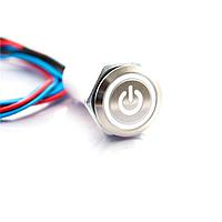 Lumex WSA48M-B13W12 ສະຫຼຸບສະຫຼຸບ Standard Switches PBS 19mm SPDT 5A 28V UL61058 mtn metal wires ill