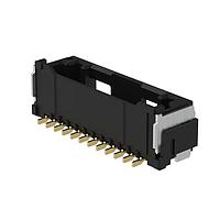 Molex 213225-1211 ຮອດເດີແລະຮ້ອງສາຍ CLIK-MATE1.5 SRVT SMT AU 0.1 12P BK