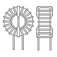 JW Miller 5711-RC Toroidal 50uH 15%