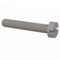 Essentra Components 50M040070D025 ສກຣູດເຄື່ອງຈັກປະເພດ Cheese Slotted, M4 X .7 Thread, 25mm Lg