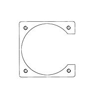 TT Electronics / AB Connectors ABB22NPA ຈານກະແຈ 22 ຂະໜາດປົກກະຕິ UNC