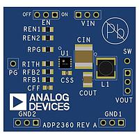 Analog Devices ADP2360CP-EVALZ ບອດປະເມີນຕົວຄວບຄຸມແຮງແຟງ - ຕົວຄວບຄຸມປ່ຽນແປງ I.C.