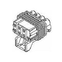 Aptiv 12047938 ຕົວເຊື່ອມ 8P F LT GRY CON ASSY 7 USABLE 150 SERIES