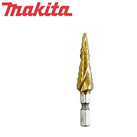 MAKITA D-46470 ແຜ່ນເຈາະບິດຫຼາຍຂັ້ນຕອນທີ່ເຄືອບ Titanium