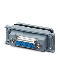 PHOENIX CONTACT 1689718 ກະແຈບຕິດຕູ້ Panel Mounting Frame VS-15-A-GC-BU/BU 15P F-F PNL MNT