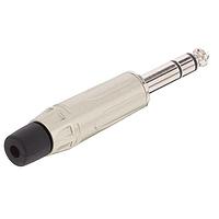 Amphenol Audio ACPS-KN ປຸ່ມໂທລະສັບ STEREO PHONE PLUG 3.5MM STRT, NICKEL