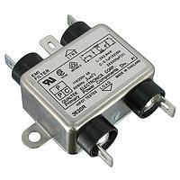 Qualtek Electronics 851-20/010 ຕົວກັນສະຫນອງສະຕິກກະທົບພະລັງງານ EMI FILTER 115VAC 250VAC