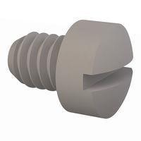 Essentra Components 012520F031 ກຸ່ມສູດສະກຣູວລະບົບ Fillister Slotted, ການດັບ 1/4-20, ຄວາມຍາວ 5/16