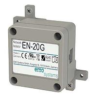 EMO Systems EN-20G ອຸດສາຫະກຳ 1 Gb/s Network Isolator, ກອງພາສຕິກ