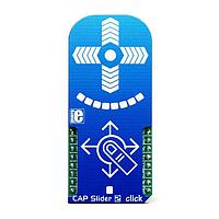 Mikroe MIKROE-3204 ເຄື່ອງມືພັດທະນາຕົວຈຸດສະເກີນ Cap Slider 2 Click