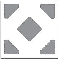 STMicroelectronics ESDAVLC5-4BX4 ອຸປະກອນກັບກັນ ESD ສີ່ແຖວ ທີ່ສາມາດໄປມາໄດ້ Transil, ອຸປະກອນກັບກັນແຮງໂລດຊົ່ວຄາວ ສໍາລັບການປ້ອງກັນ ESD