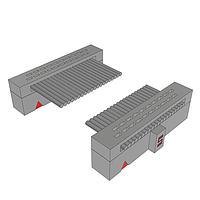 Samtec FFSD-10-D-10.65-01-N ປະຕູສ່ອງ IDC ສາຍສະເພາະ .050" Low Profile Tiger Eye(TM) ການປະກອບສາຍສະເພາະ IDC Ribbon