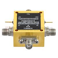 FairviewMicrowave FMSW2010 SMA PIN Diode Switch SPDT (50 Ohm, 70 MHz - 26.5 GHz, +27 dBm, SMA Female)
