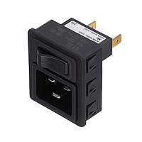 Schurter 6136.0138.0210 ການເຂົ້າ 16A/250VAC 50Hz ຕິດຕັ້ງບົດ PANEL