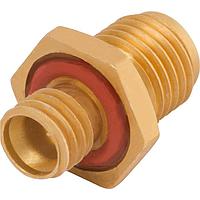 Amphenol SV Microwave SF1112-6162 ຕົວແປງ RF - ລະຫວ່າງຊຸດ SMP M ເຖິງ SMA Fe Bkhd Sealed Adapter