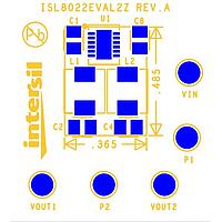 Intersil ISL8022EVAL2Z ຕົວຄວບຄຸມແຮງດັນໄຟຟ້າ - ຕົວຄວບຄຸມສະຫວັດດັບ ISL8022 EVALRD 2 1 2LD ROHS CMPL