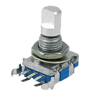 Same Sky (formerly CUI Devices) ACZ11BR2E-20FD1-20CZ-0546 ເນັດເຄີເດີ INCR ENC, S, MECH, 20 PPR 20 DET, 5 Vdc, A/B, 2-bit, SW, 7 mm tbush 15 x 6 mm F shaft, vertical