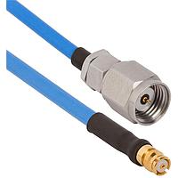 Amphenol SV Microwave FSSMP-085-MS185-060 ສາຍສະບັບ RF SMP ຕົວຜູກກັນຕົວຕົວ F 1.85mm STR M 6" Cable