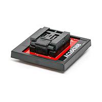 Microchip Technology AC164388 ປຸ່ມສອກແລະອາແດບເຕີ 100 TQFP PIC32MZ Socket Module