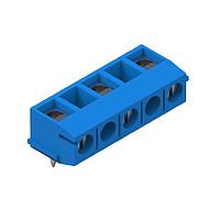 Wurth Elektronik 691106800003 ຕົວປ້ອງກັນສາຍສາຍສາຍ WR-TBL 10.0mm pitch Modular THT ສີຟ້າ ການເຂົ້າສາຍສັນຕົວຢ່າງຕັ້ງຕົວ ຕົວປ້ອງກັນສາຍສາຍສາຍສູງ 7.5mm 3P